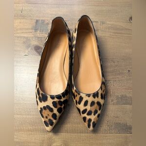 JCrew leopard flats